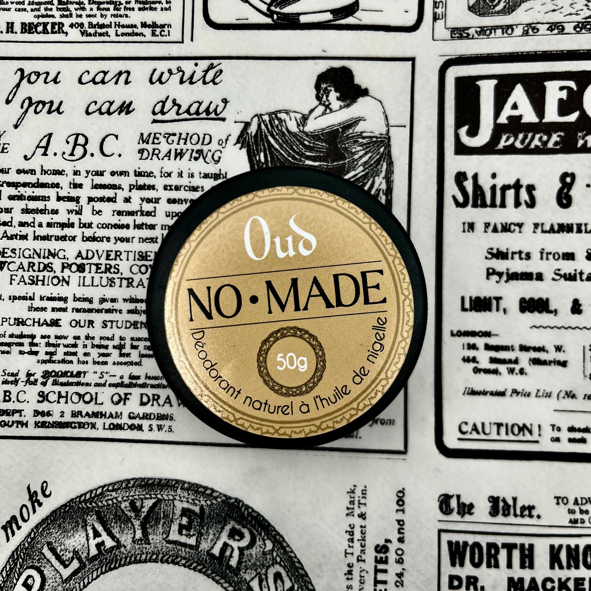 Déodorant Oud (à base d’huile de nigelle)