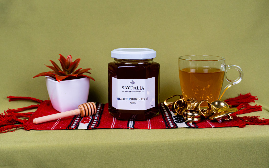 Miel d'euphorbe rouge du Yémen